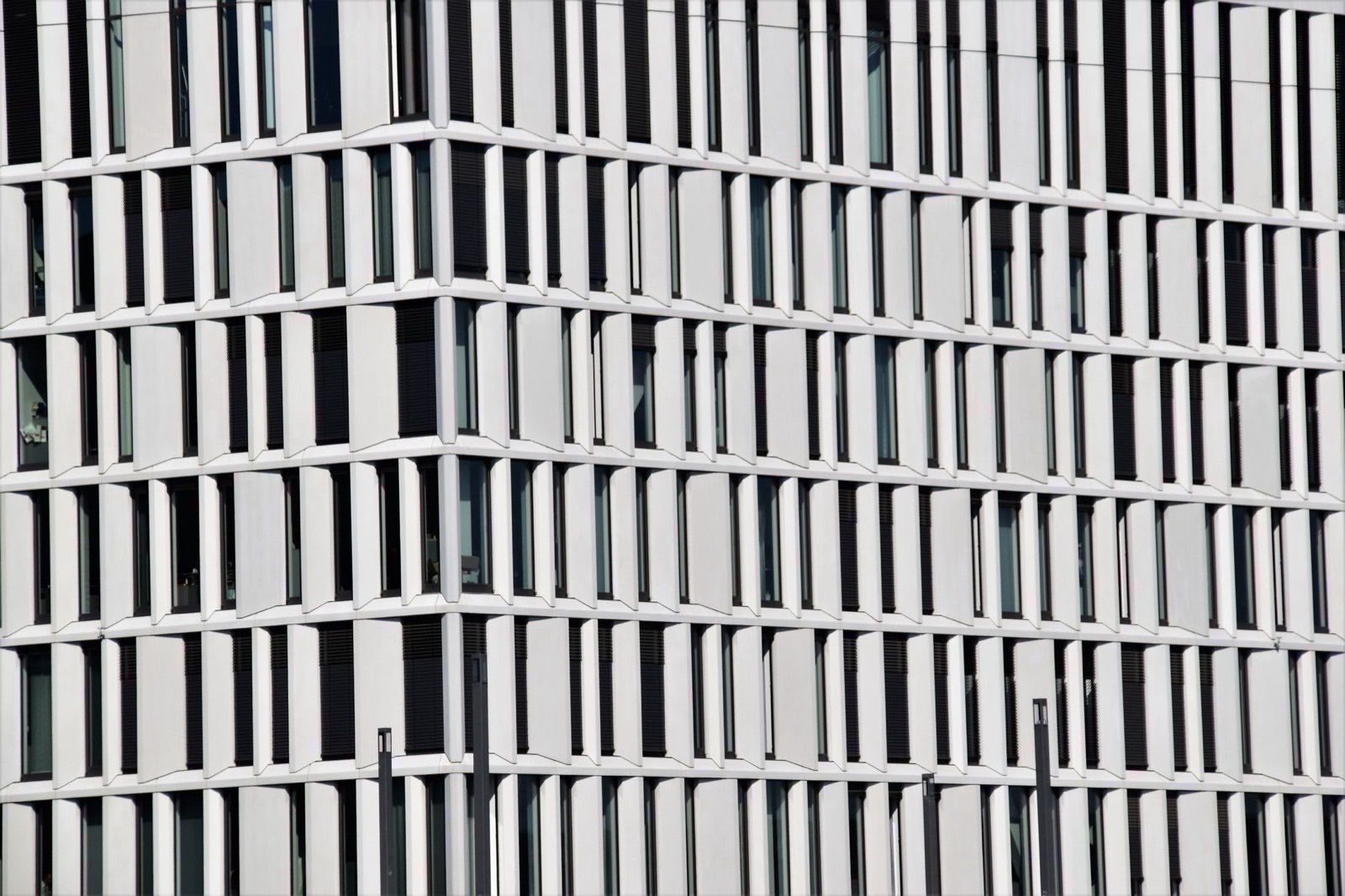 A Vienna business street on a working weekday morning.